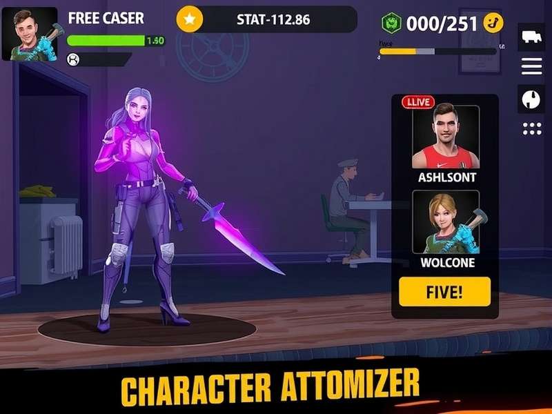 Powerful Ahmedabad Attacker Character Customization